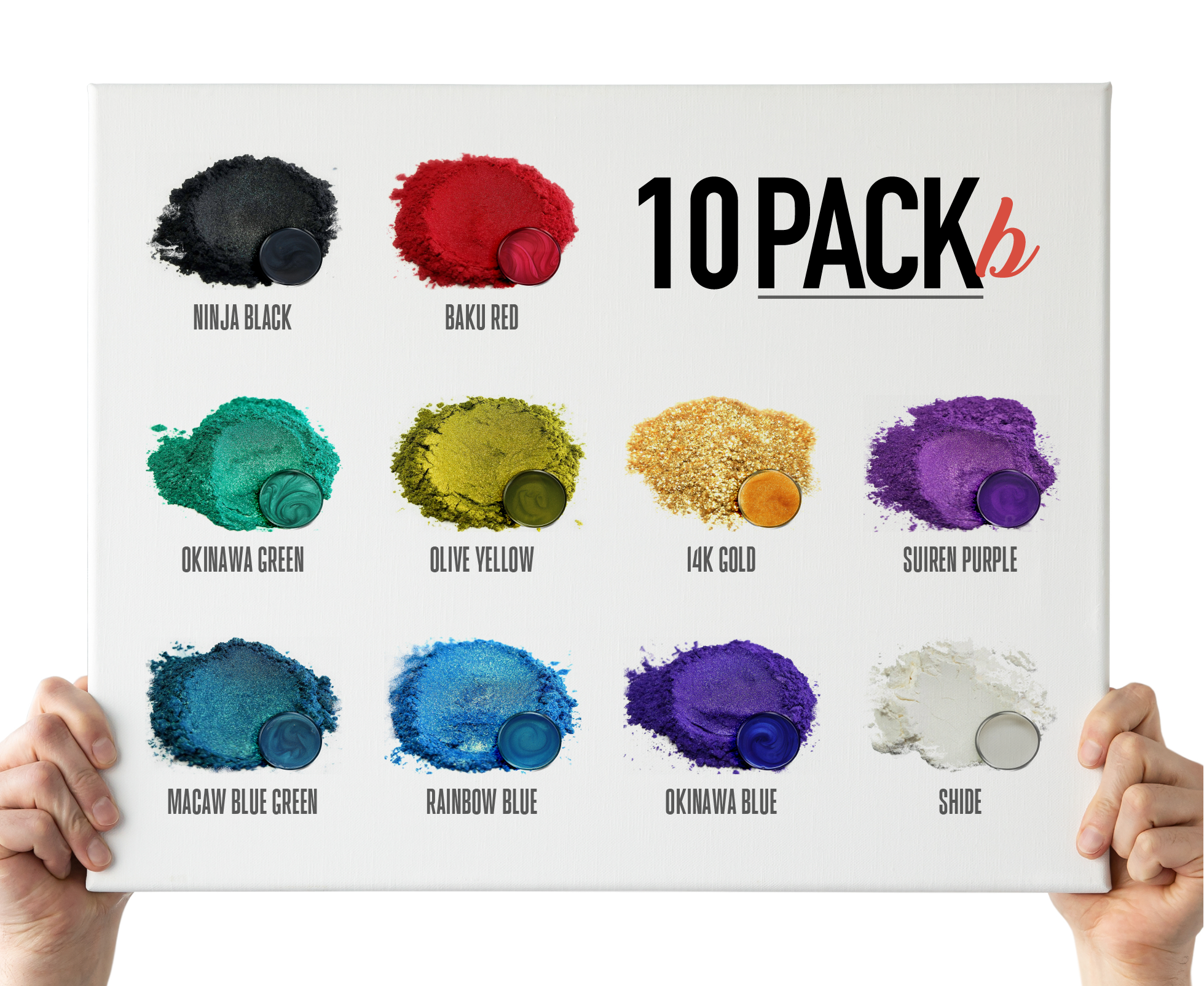 Color Sample Pack Multi-Color Sample Pack