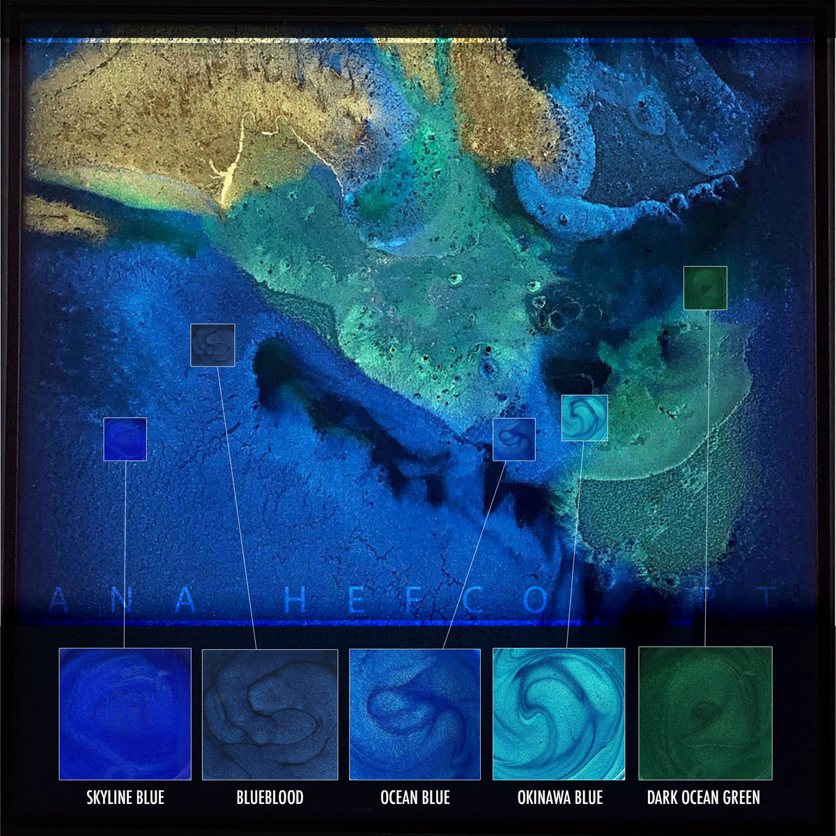オーシャンブルー OCEAN BLUE
